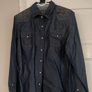 Noble western long sleeve snap shirt